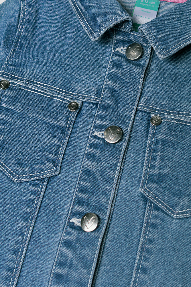 Denim Shirt Dress Blue