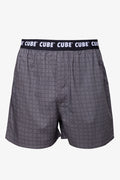 3 Pack Boxers Grey, Check & Charcoal (3)