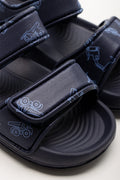 Double Strap Sandals Navy (2)