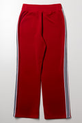 Wide Leg Trackpants Red (2)