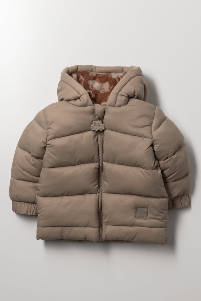 Puffer Jacket Natural