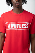 Limitless Short Sleeve T-Shirt Red (3)