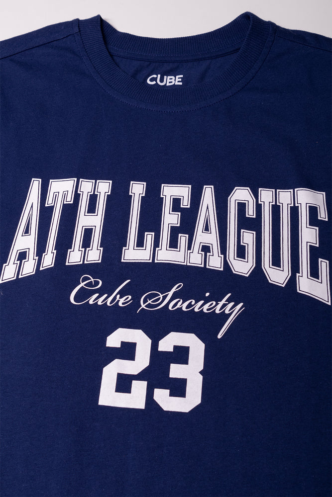 Printed T-Shirt Blue