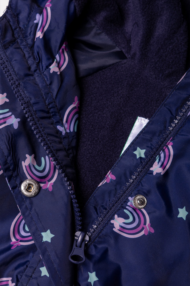 Rainbow Rain Jacket Navy (2)
