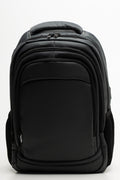 Dual Pockets Backpack Charcoal