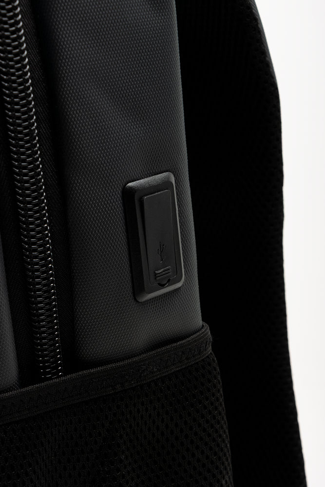 Dual Pockets Backpack Charcoal (4)