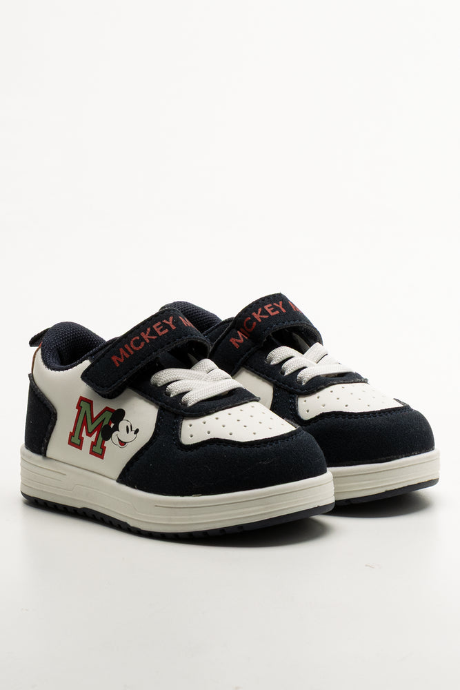 Mickey Mouse Sneakers Black And White
