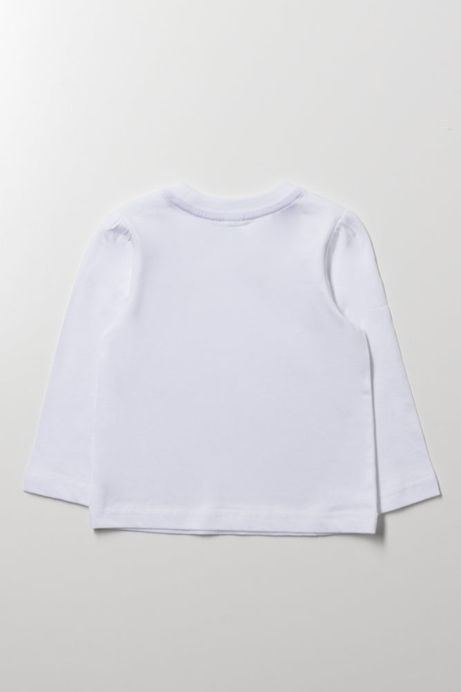 Long Sleeve T-Shirt White (2)