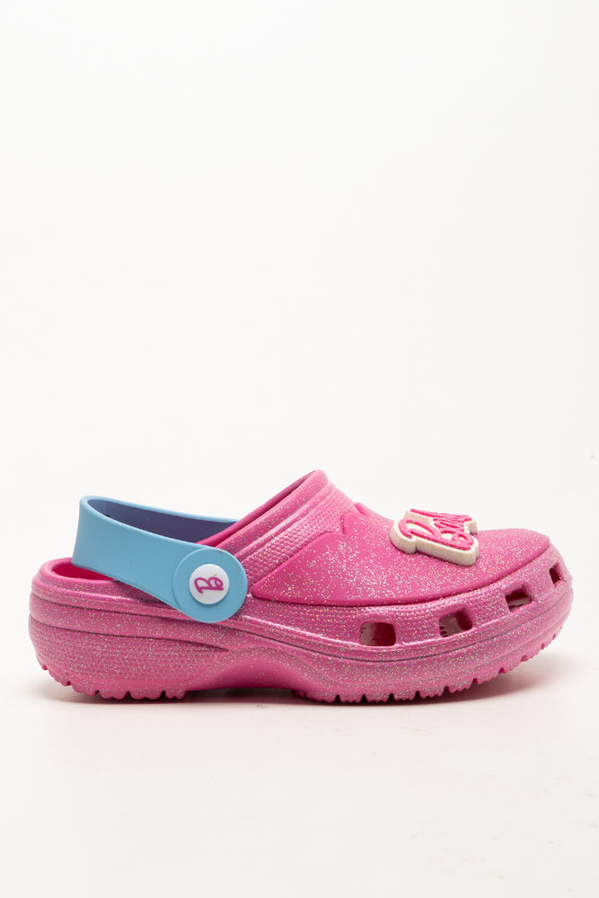 Barbie Glitter Clogs Pink (1)