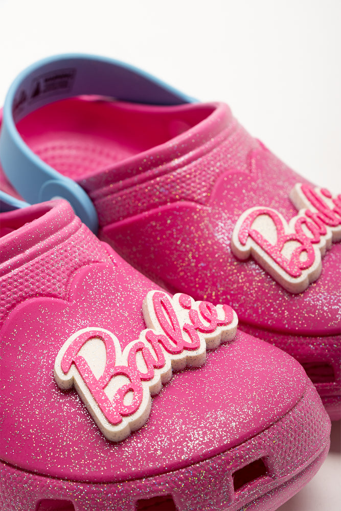 Barbie Glitter Clogs Pink (2)