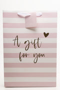 Gift Bag Pink And White