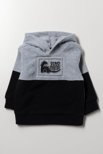 Hoodie Grey And Black