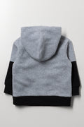 Hoodie Grey And Black (2)