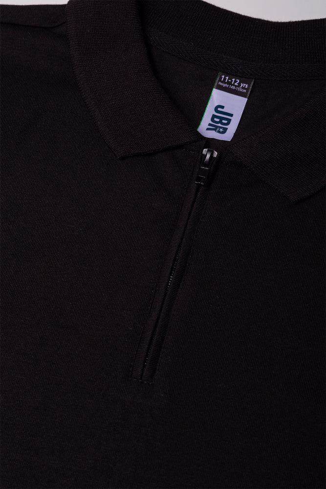 Shorts And Golfer Set Black (1)