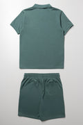 Shorts And Golfer Set Green (3)