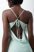 Strappy Dress Sage (3)