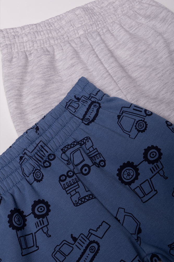 2 Pack Trackpants Blue And Grey (1)