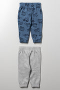 2 Pack Trackpants Blue And Grey (2)