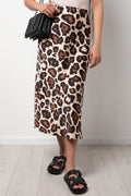 Satin Skirt Animal Print (1)