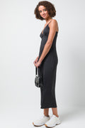 Slinky Dress Black (1)