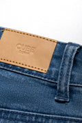 Denim Shorts Mid Wash Blue (3)