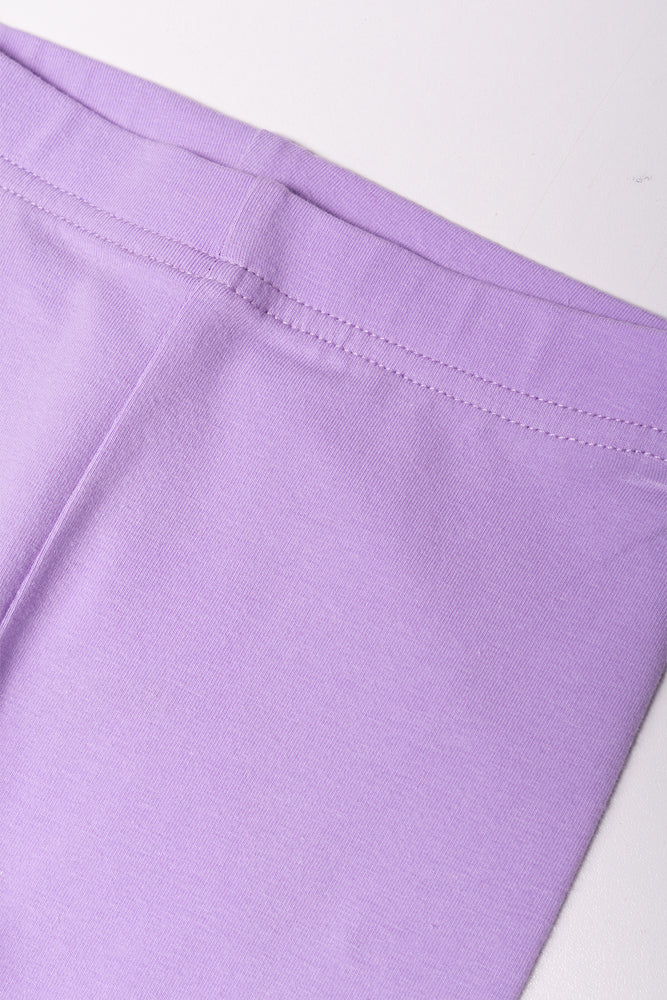 Cropped Leggings Lilac (1)