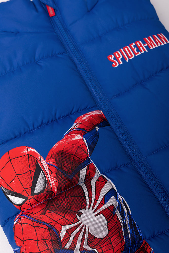 Spider-Man Sleeveless Jacket Blue