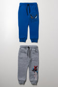 Spider-Man2 Pack Trackpants Blue And Grey