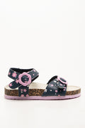 Daisy Sandals Navy (1)