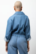 Light Weight Utility Denim Jacket (2)