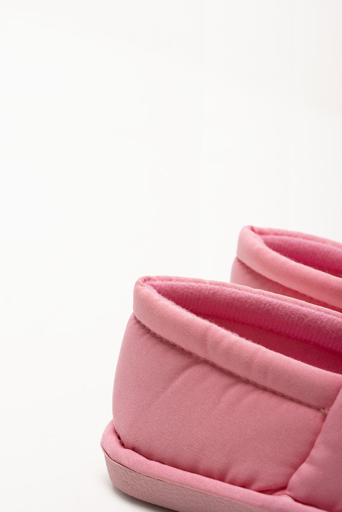 Quilted Slippers Pink (3)