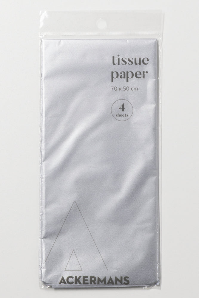 Tissue Paper Silver