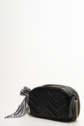 Quilted Camera Bag Black (1)