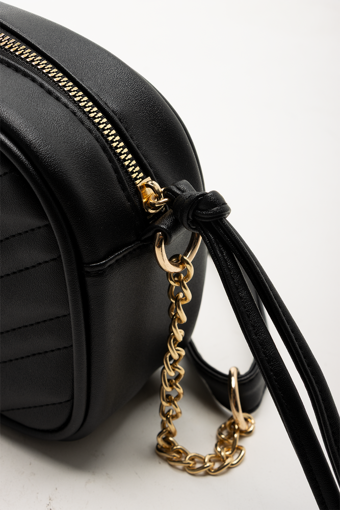 Quilted Camera Bag Black (3)