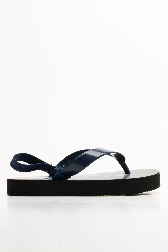 Batman Flip Flops Black