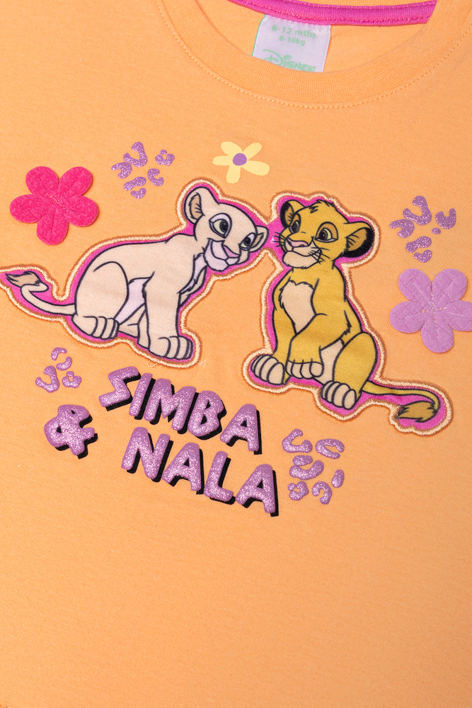 Nala Short Sleeve T-Shirt Orange
