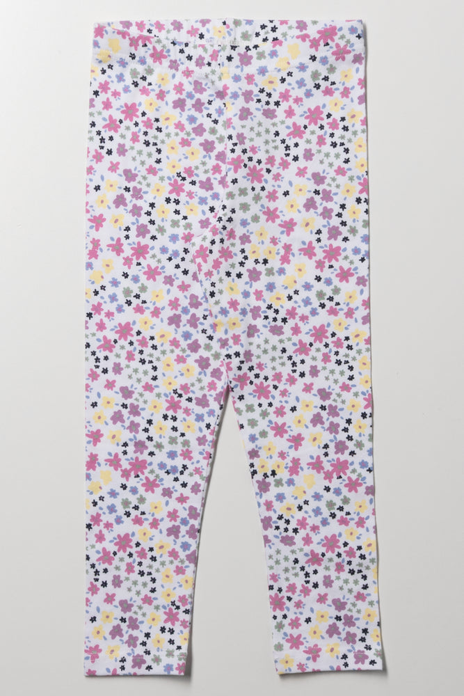 Floral Leggings Multicolour