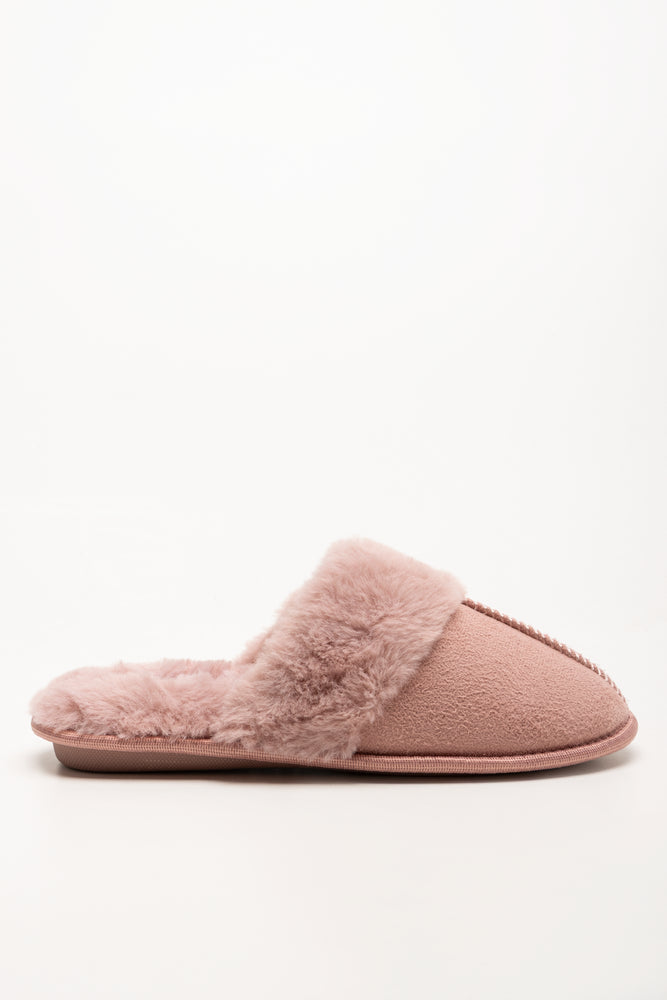 Seam Slippers Pink