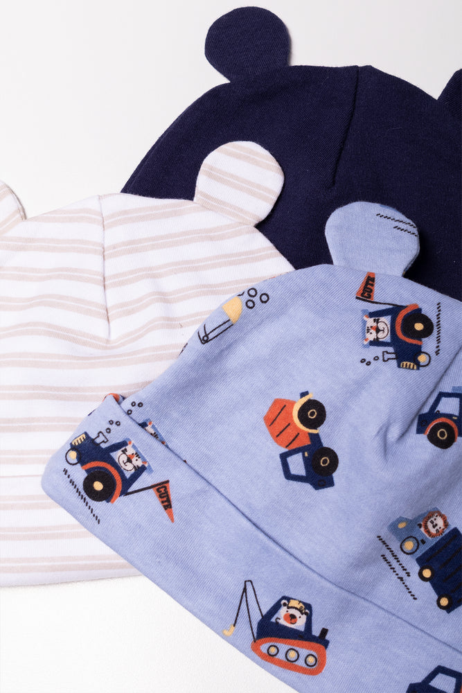 3 Pack Baby Beanies (1)