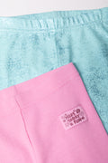 2 Pack Leggings Blue And Pink (1)