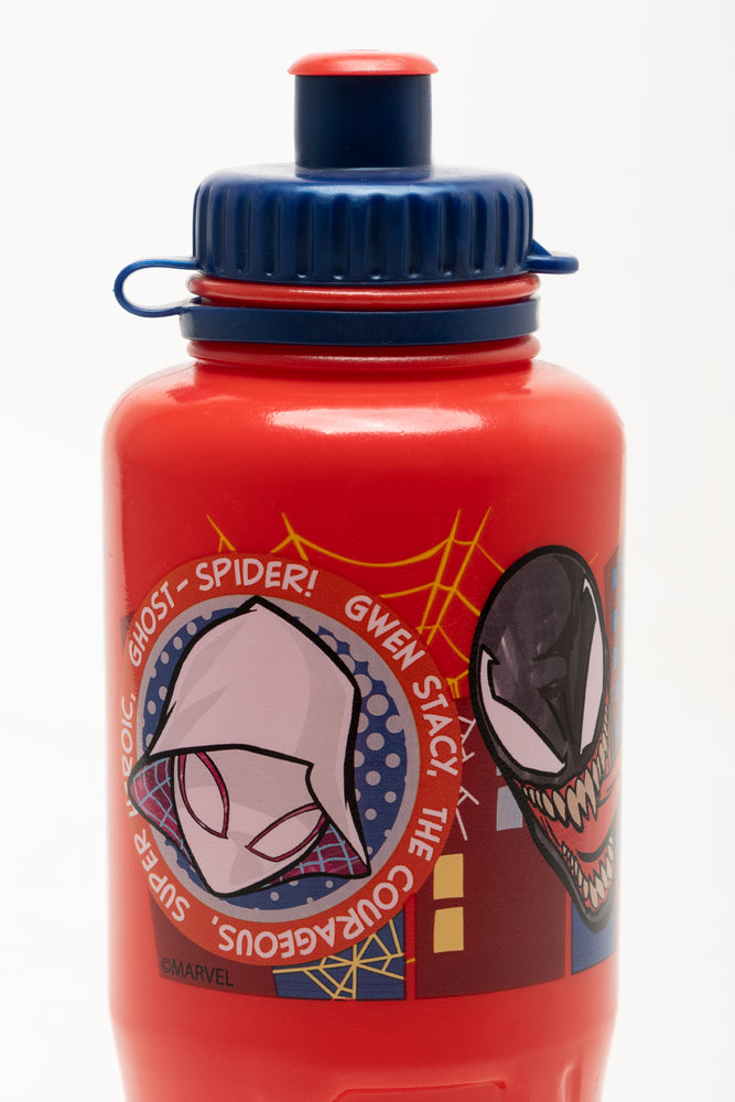 Spider-Man Sports Bottle 430Ml Red (1)