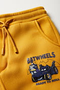 Batwheels Trackpants Yellow (1)