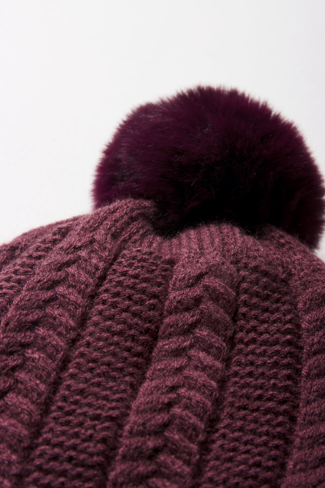 Beanie Burgundy (1)