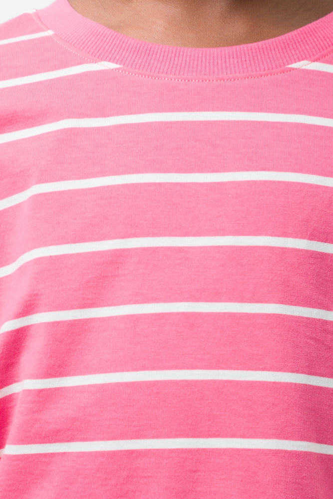 Boxy T-Shirt Pink (3)