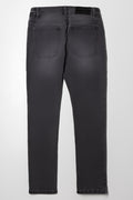 Rip And Repair Skinny Denim Jean Dark Grey (3)