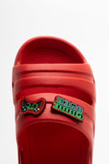 Double Band Slides Red (4)