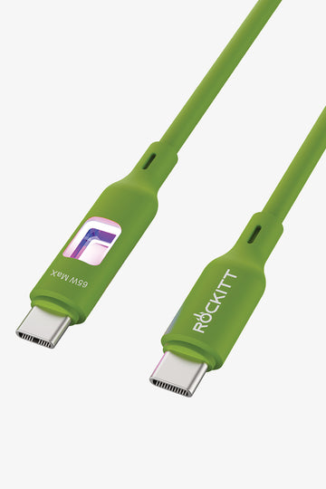 Rockitt Super Fast Charge 60W C-C Green