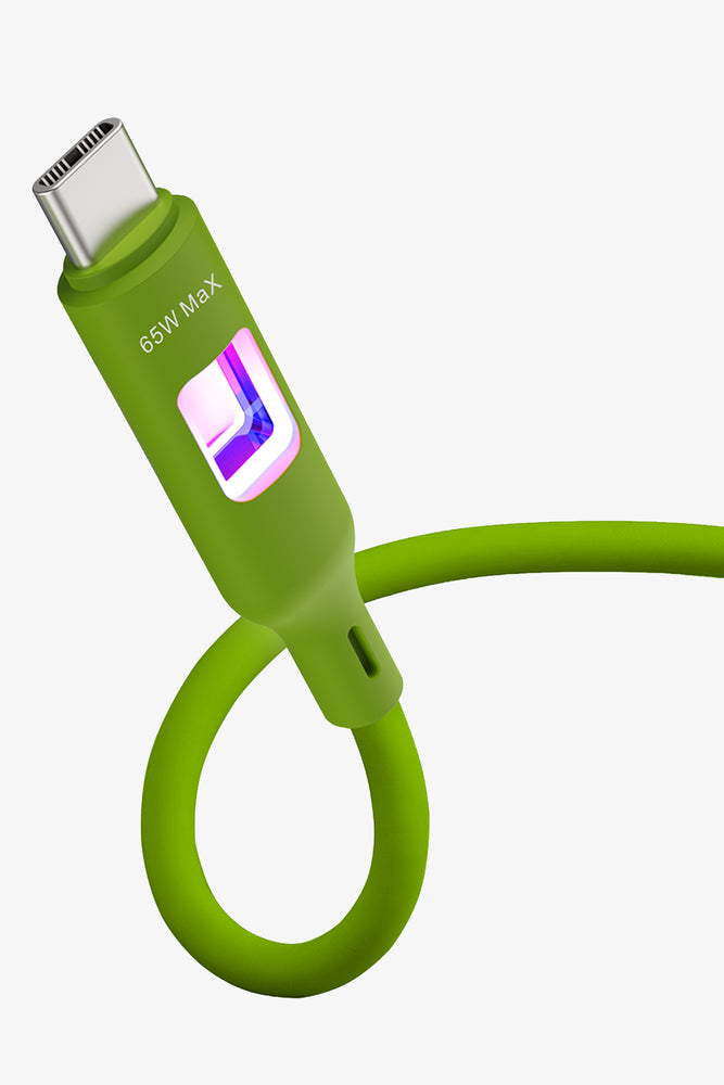 Rockitt Super Fast Charge 60W C-C Green (2)