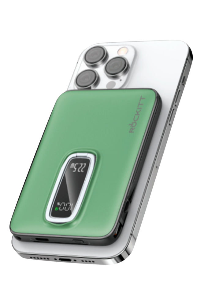 Rockitt Fast Charge Power Bank 5000MAH Green (1)