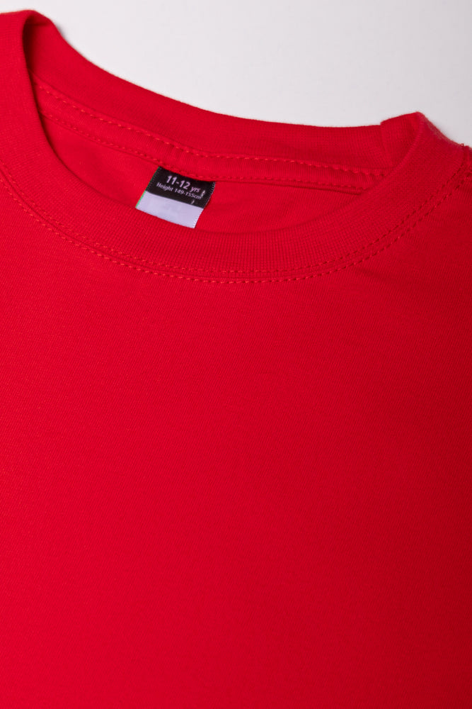 Long Sleeve T-Shirt Red